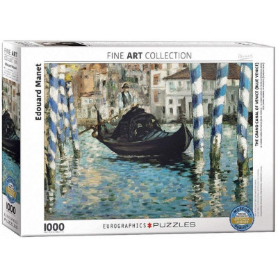 EUROGRAPHICS Puzzle Grand Canal v Benátkách 1000 dílků