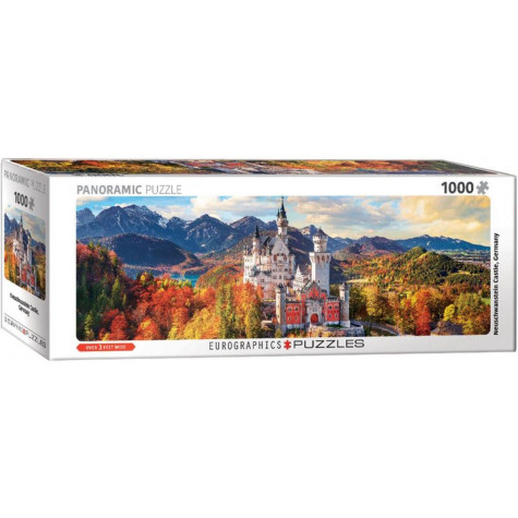 EUROGRAPHICS Panoramatické puzzle Zámek Neuschwanstein, Německo 1000 dílků