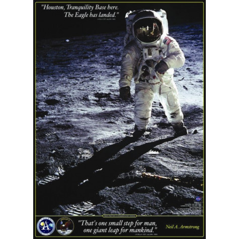 EUROGRAPHICS Puzzle Neil A. Armstrong: První kroky na Měsíci 1000 dílků ~ 2