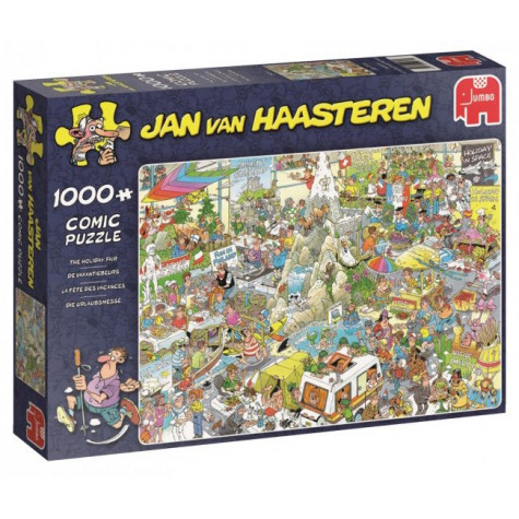 JUMBO Puzzle Prázdninový veletrh 1000 dílků ~ 1