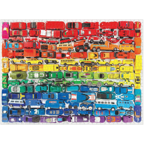 GALISON Puzzle Duhová autíčka 1000 dílků