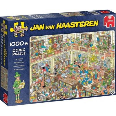 JUMBO Puzzle Knihovna 1000 dílků