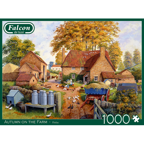 FALCON , JUMBO Puzzle Podzim na farmě 1000 dílků