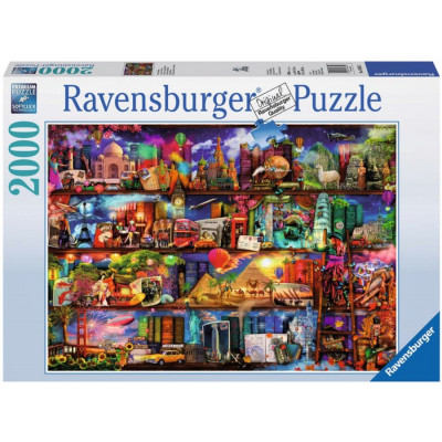 RAVENSBURGER Puzzle Svět knih 2000 dílků