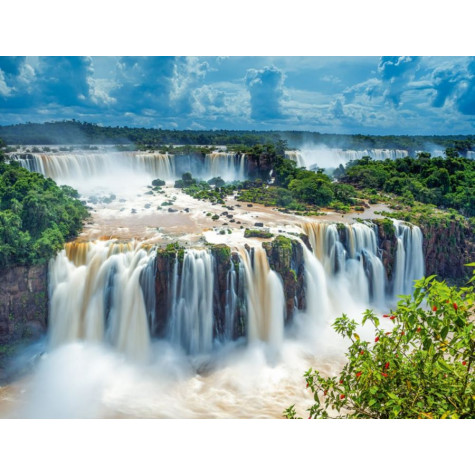 RAVENSBURGER Puzzle Vodopády Iguaçu 2000 dílků ~ 2