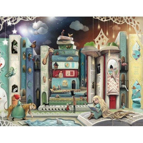 RAVENSBURGER Puzzle Novel Avenue 2000 dílků ~ 2