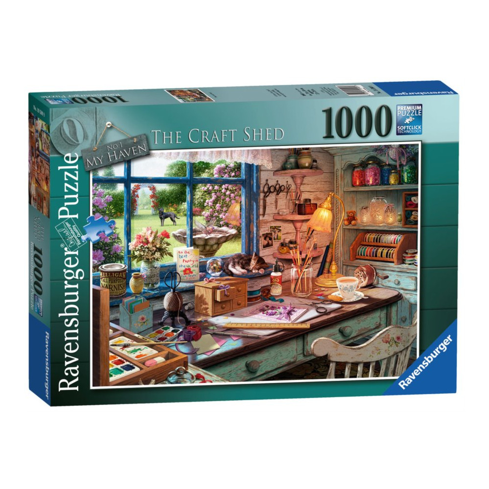 RAVENSBURGER Puzzle Řemeslná dílna 1000 dílků