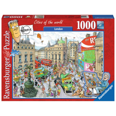 RAVENSBURGER Puzzle Města světa: Londýn 1000 dílků