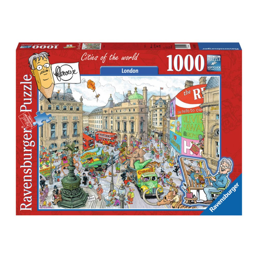 RAVENSBURGER Puzzle Města světa: Londýn 1000 dílků