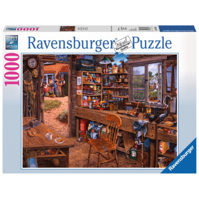 RAVENSBURGER Puzzle Dědečkova kůlna 1000 dílků