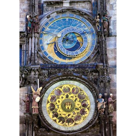 RAVENSBURGER Puzzle Pražský orloj 1000 dílků
