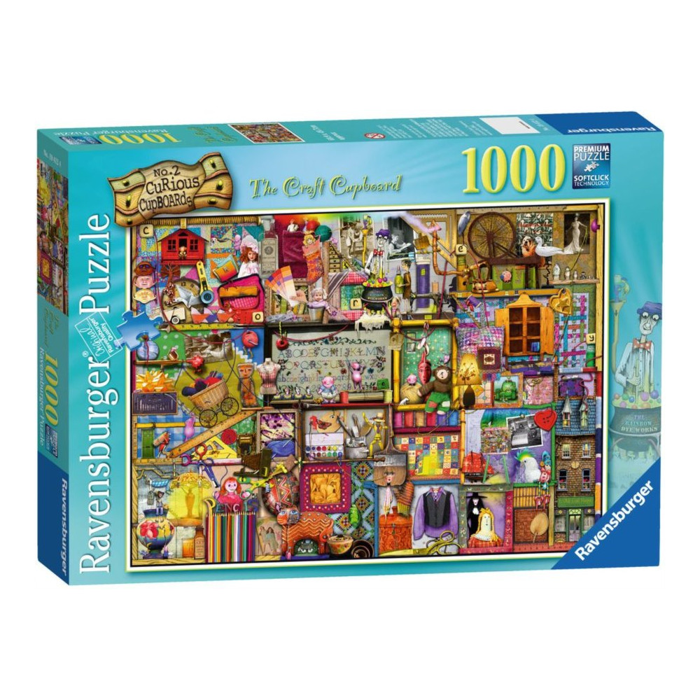 RAVENSBURGER Puzzle Komora plná řemesel 1000 dílků