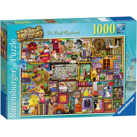RAVENSBURGER Puzzle Komora plná řemesel 1000 dílků ~ 1