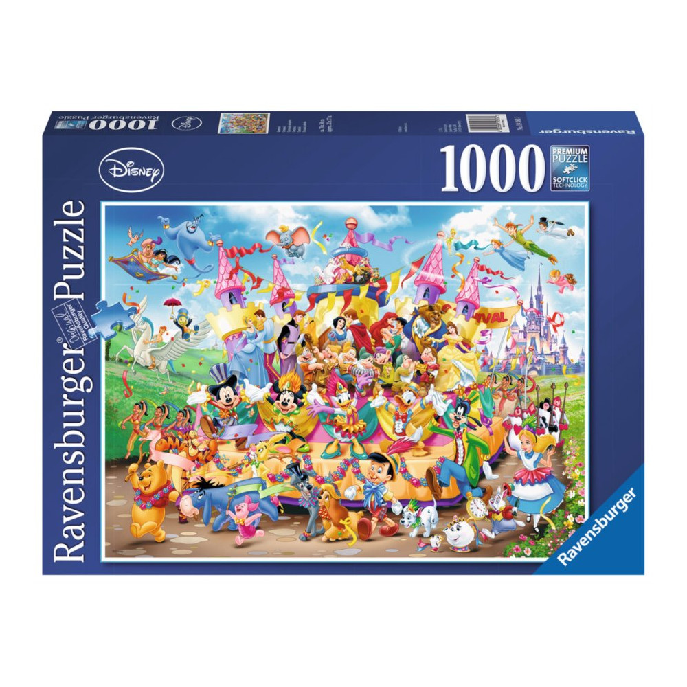 RAVENSBURGER Puzzle Disney karneval 1000 dílků