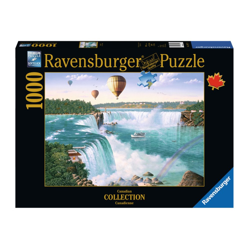 RAVENSBURGER Puzzle Niagarské vodopády, Kanada 1000 dílků
