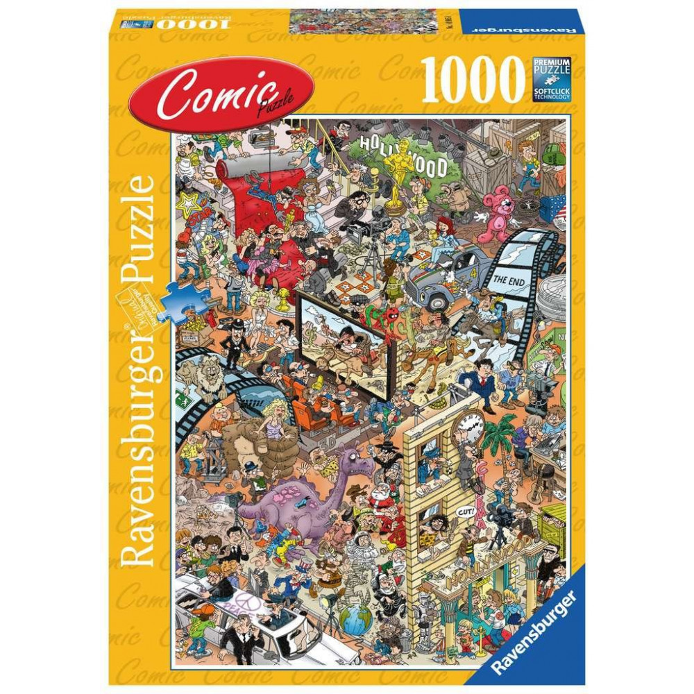 RAVENSBURGER Puzzle Hollywood 1000 dílků