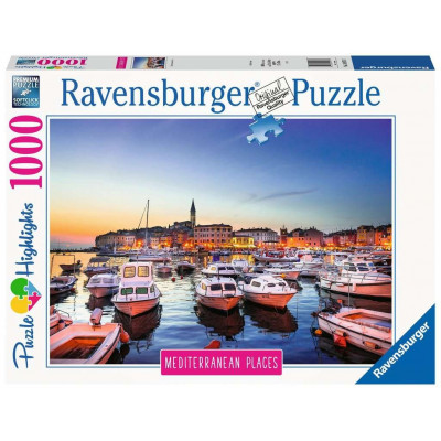 RAVENSBURGER Puzzle Chorvatsko 1000 dílků