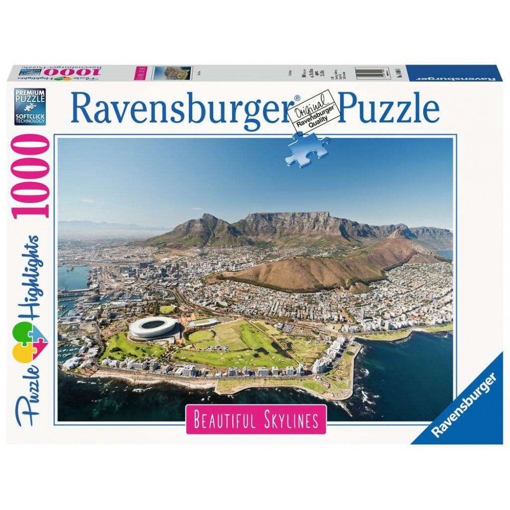 RAVENSBURGER Puzzle Kapské Město, Jihoafrická republika 1000 dílků