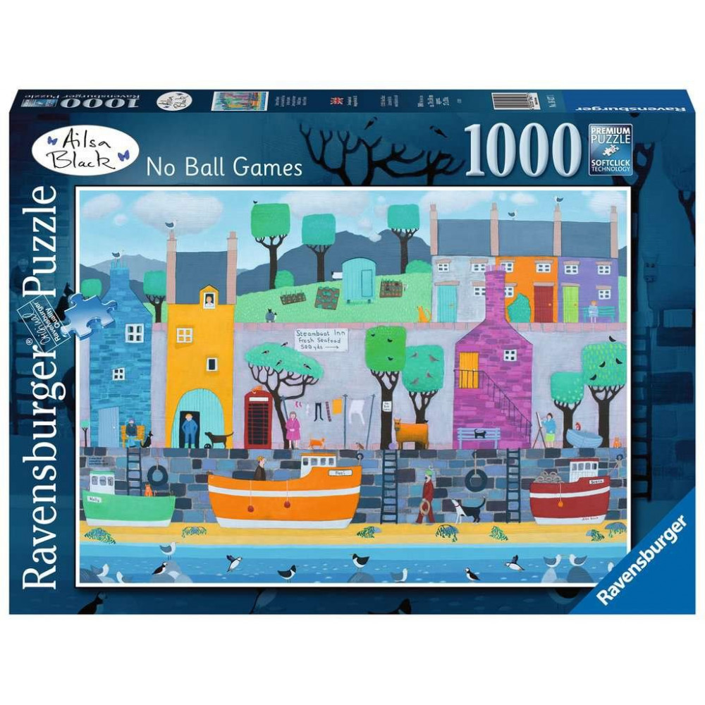 RAVENSBURGER Puzzle Žádné míčové hry 1000 dílků