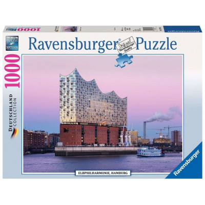 RAVENSBURGER Puzzle Labská filharmonie, Hamburk 1000 dílků