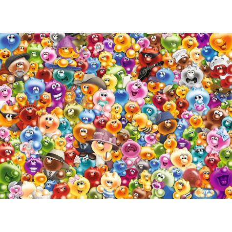 RAVENSBURGER Puzzle Challenge: Gelini 1000 dílků ~ 2