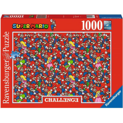 RAVENSBURGER Puzzle Challenge: Super Mario 1000 dílků