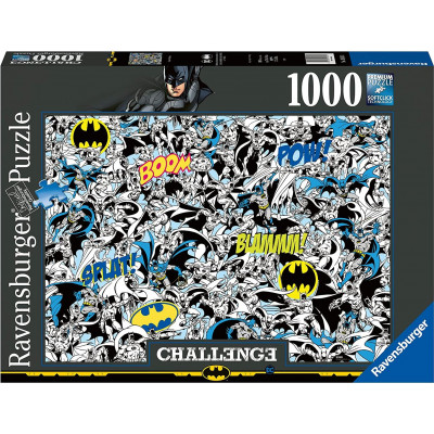 RAVENSBURGER Puzzle Challenge: Batman 1000 dílků