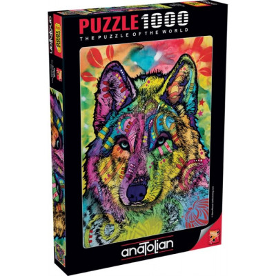 ANATOLIAN Puzzle Vlčí pohled 1000 dílků