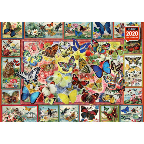 ANATOLIAN Puzzle Spousta motýlů 1000 dílků