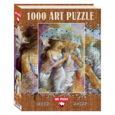 ART PUZZLE Dřevěné puzzle Jeden den v máji 1000 dílků