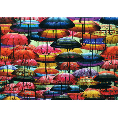 PIATNIK Puzzle Barevné deštníky 1000 dílků