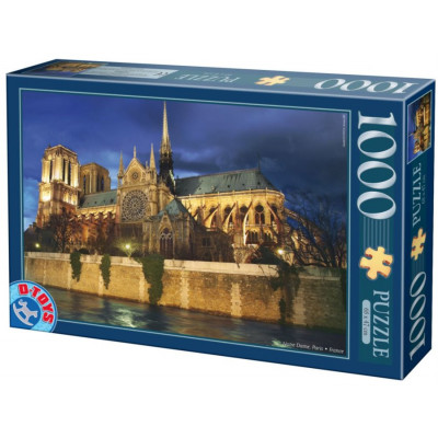 D-TOYS Puzzle Notre Dame, Paříž 1000 dílků