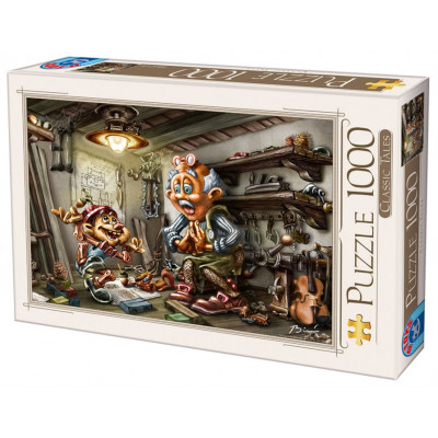 D-TOYS Puzzle Pinokio 1000 dílků