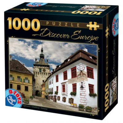 D-TOYS Puzzle Sighisoara, Rumunsko 1000 dílků