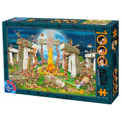 D-TOYS Puzzle Stonehenge 1000 dílků