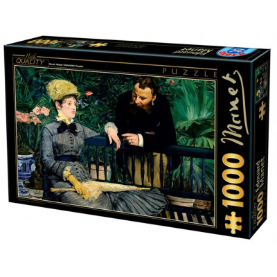 D-TOYS Puzzle V konzervatoři 1000 dílků