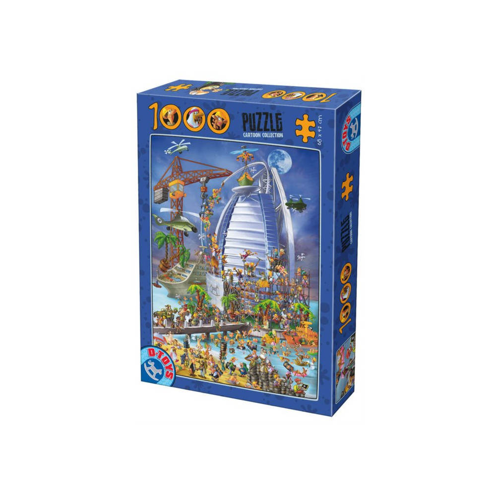D-TOYS Puzzle Burj al Arab 1000 dílků