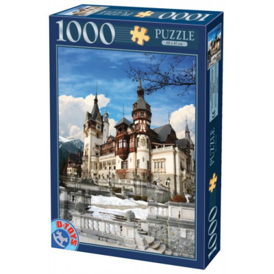 D-TOYS Puzzle Zámek Peles, Rumunsko 1000 dílků