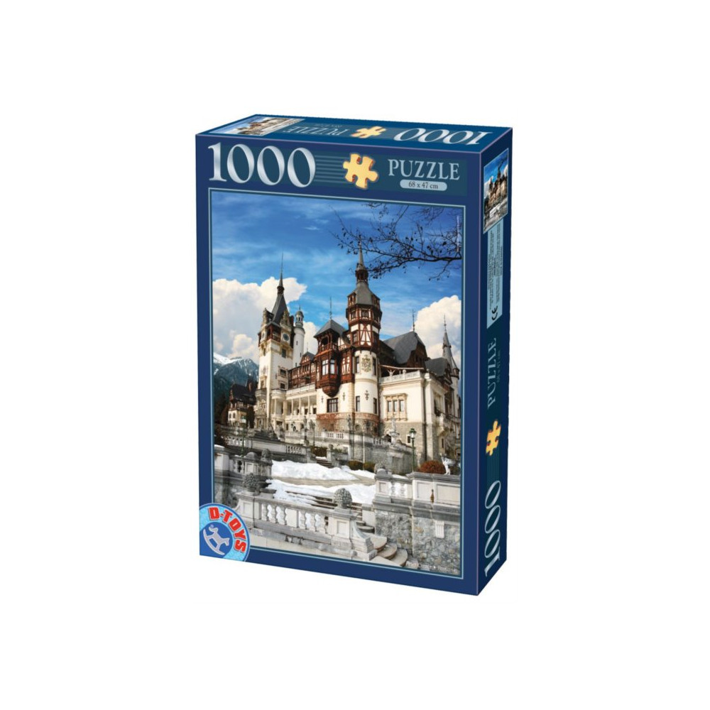 D-TOYS Puzzle Zámek Peles, Rumunsko 1000 dílků