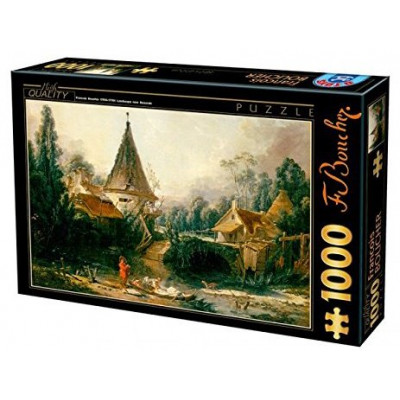 D-TOYS Puzzle Krajina u Beauvais 1000 dílků