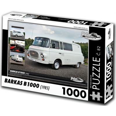 RETRO-AUTA Puzzle č. 82 Barkas B 1000 (1985) 1000 dílků