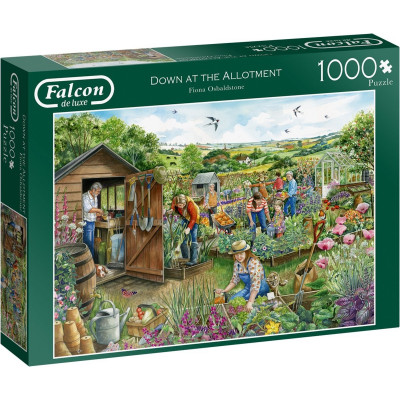 FALCON , JUMBO Puzzle V zahradnictví 1000 dílků