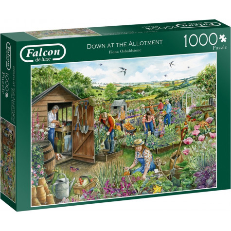 FALCON , JUMBO Puzzle V zahradnictví 1000 dílků ~ 1