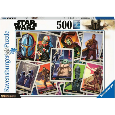 RAVENSBURGER Puzzle Star Wars: Mandalorian 500 dílků