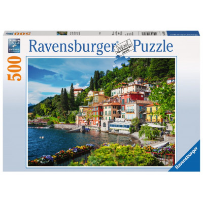 RAVENSBURGER Puzzle Jezero Como, Itálie 500 dílků