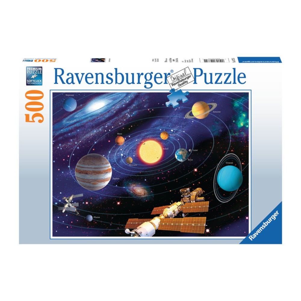 RAVENSBURGER Puzzle Sluneční soustava 500 dílků