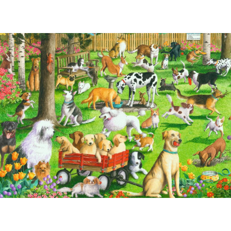 RAVENSBURGER Puzzle Psí park XXL 500 dílků ~ 2