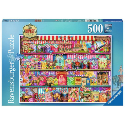 RAVENSBURGER Puzzle Cukrárna 500 dílků