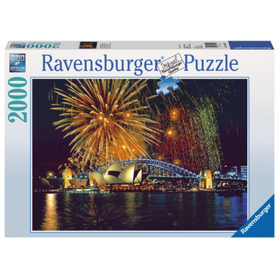 RAVENSBURGER Puzzle Ohňostroj v Sydney 2000 dílků