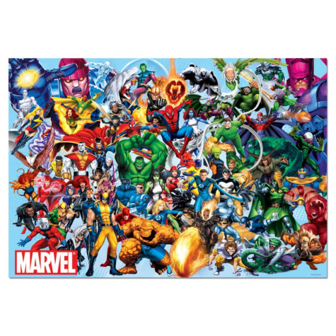 EDUCA Puzzle Hrdinové Marvel 1000 dílků ~ 2